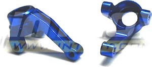 Integy Mini-LST Steering Blocks, Blue Aluminum (2)