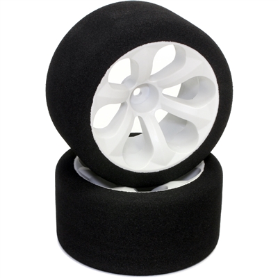 Jaco Mounted Rear Foam Truck Tires For Jato, Low Profile (2)