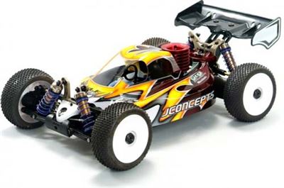 J Concepts Kyosho Mp9 Hi-Flow Illuzion Clear Body-Requires Painting