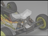 J Concepts B6/B6D Wide Front Wing for flat arm set-up