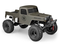 J Concepts Creep Clear Body for 12.3" Wheelbase Crawlers, requires painting