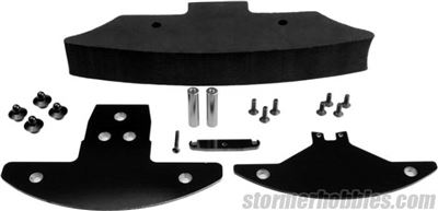 J Concepts Scalpel Front Bumper Set For Slash 4x4, 1/10 Rally