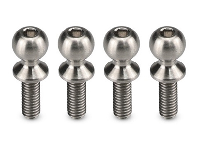 J Concepts Titanium Ball Studs for B6/T6/SC6/DR10