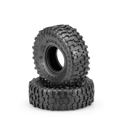 J Concepts Tusk Green Compound Scaler Crawler Tires, Performance 1.9" (2)