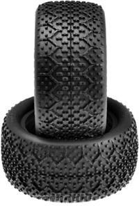 J Concepts 3Ds Race Rear 2.2" Buggy Tires, Green Compound (2)