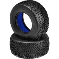 J Concepts 3D's Short Course Truck Tires, Blue Compound (2)