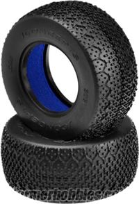 J Concepts 3D's Short Course Truck Tires, Blue Compound (2)