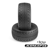 J Concepts 3D's Short Course Truck Tires, Green Compound (2)