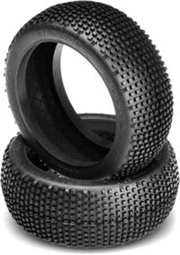J Concepts 1/8th Buggy Stackers Tires, Yellow Medium (2)