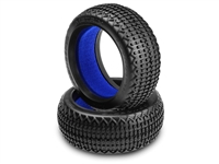 J Concepts 1/8th Buggy Metrix Tires, Blue Soft (2)