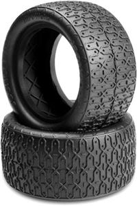 J Concepts Dirt Webs 2.2" Buggy Rear Tires, Black Mega Soft (2)