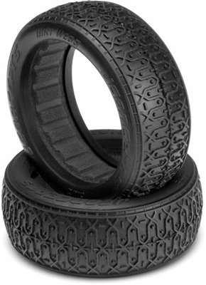 J Concepts Dirt Webs 2.4" 60mm 4wd Buggy Front Tires, Silver (2)