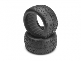 J Concepts Whippits 2.4" 60mm Buggy Rear Tires, Green Super Soft (2)