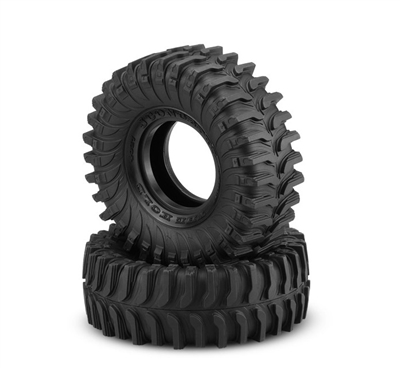 J Concepts The Hold 1.9" Scale Rock Crawler Truck Tires, Green Super Soft (2)
