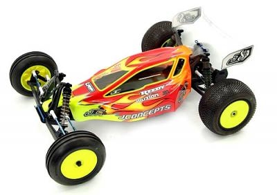 J Concepts J82 Conversion Kit: T4 To J82 With Yellow Wheels/Wrench Set