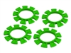 J Concepts Satellite Tire Gluing Rubber Bands, Green (4)