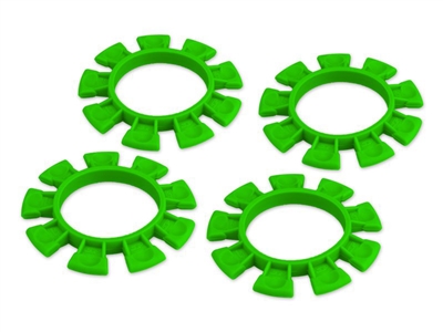 J Concepts Satellite Tire Gluing Rubber Bands, Green (4)
