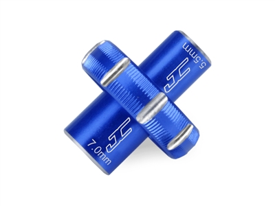 J Concepts Combo Thumb Wrench 5.5mm/7.0mm, Blue