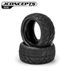 J Concepts Double Bar 2.2" Rear Buggy Tires, Blue (2)