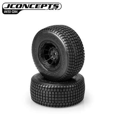 JConcepts Dirt Trac Short Course Tires, mounted rear