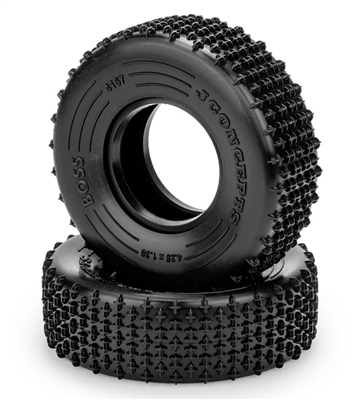 JConcepts Boss 1.9" Rock Crawler Tire, Green (2)