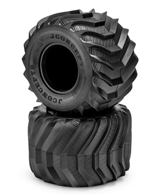 JConcepts Outlaw Monster Truck Tires (2) blue, soft