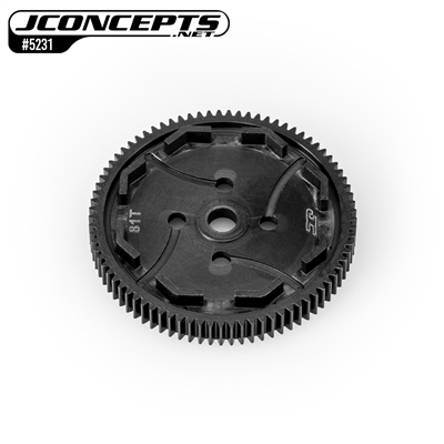 J Concepts Silent Speed Spur Gear, 81T 48P For Associated B7