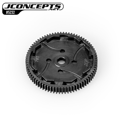 J Concepts Silent Speed Spur Gear, 78T 48P For Associated B7