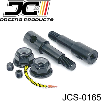 JC Racing Losi JRX2 Front Axles, steel