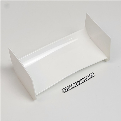 JC Racing Vintage Molded Wing, 1/10 scale, white