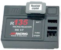 JR Radios Receiver-R135 3 Ch. Fm, 27 Mhz 
