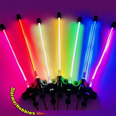 Klinik RC NiteStick LED Glow Stick Set w/Titanium Hardware - RED