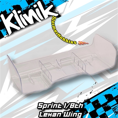 Klinik RC Sprint Pre-Cut 1/8 Lexan Wing