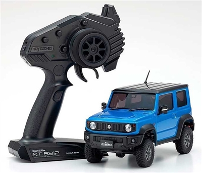 Kyosho Mini-Z Suzuki Jimny Sierra RTR Crawler, Metallic Blue