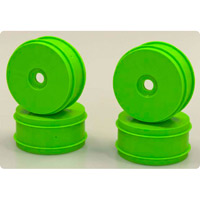 Kyosho Mp9 Dish Wheels, Fl Green (4) 