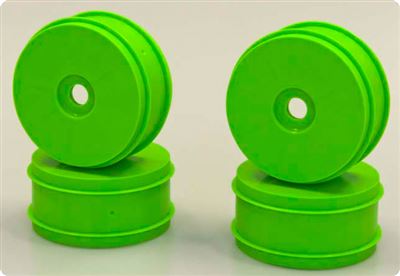 Kyosho Mp9 Dish Wheels, Fl Green (4) 