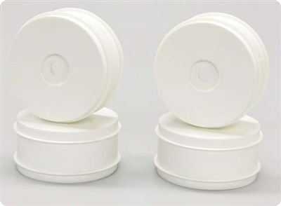 Kyosho Mp9 Dish Wheels, White (4) 