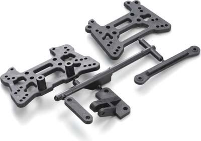 Kyosho Inferno Gt Shock Tower Set, Front And Rear