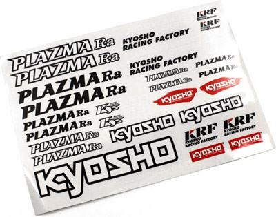 Kyosho Plazma Ra Sticker Sheet