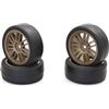 Kyosho Bs Potenza Hg Tires Mounted On Re30 Bronze Rims (4)