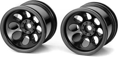 Kyosho Rock Force Black 2.2 Rims (2)