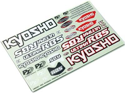 Kyosho Ultima RB5 Decal Set