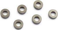 Kyosho Aluminum Collar 3 x 6 x 2mm, Gunmetal (6)