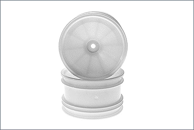 Kyosho 2.2 Buggy Rims, 40mm Wide Rear, White for 2wd or 4wd