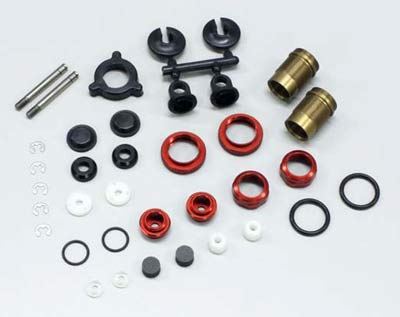 Kyosho Sedan Velvet Coated Threaded Shock Set, 19mm (2)