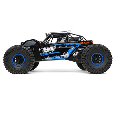 Losi 1/10th 4wd Rock Rey RTR with AVC and blue body