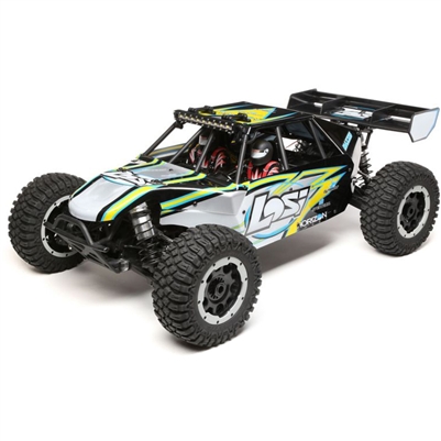 Losi Desert Buggy XL-E 1/5 4wd RTR with black/yellow body