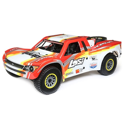 Losi Super Baja Rey 1/6th 4wd Electric RTR Desert Truck with AVC and Red Body