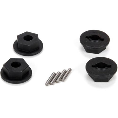 Losi Ten-MT Wheel Hexes with Pins (4)