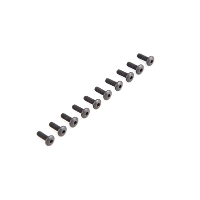 Losi Rock Rey/Baja Rey Button Head Screws, M4 x 12mm (10)